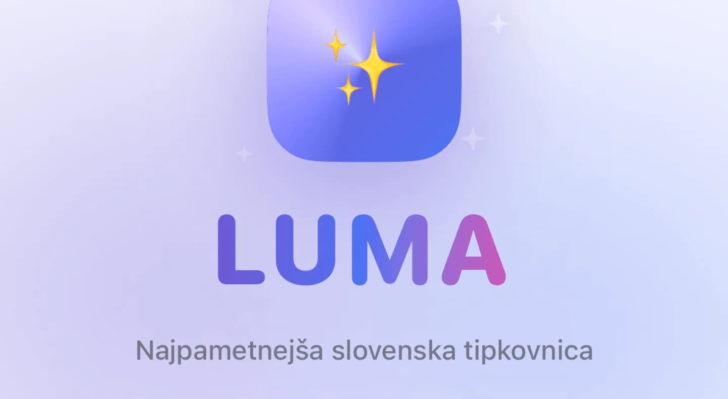 Zaslon izdelka LUMA